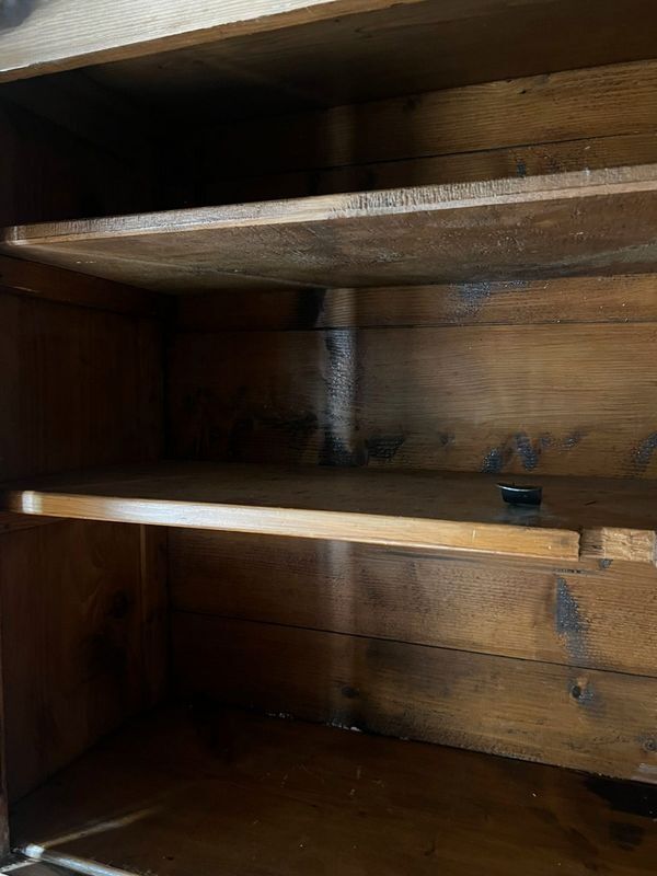 Old double desk