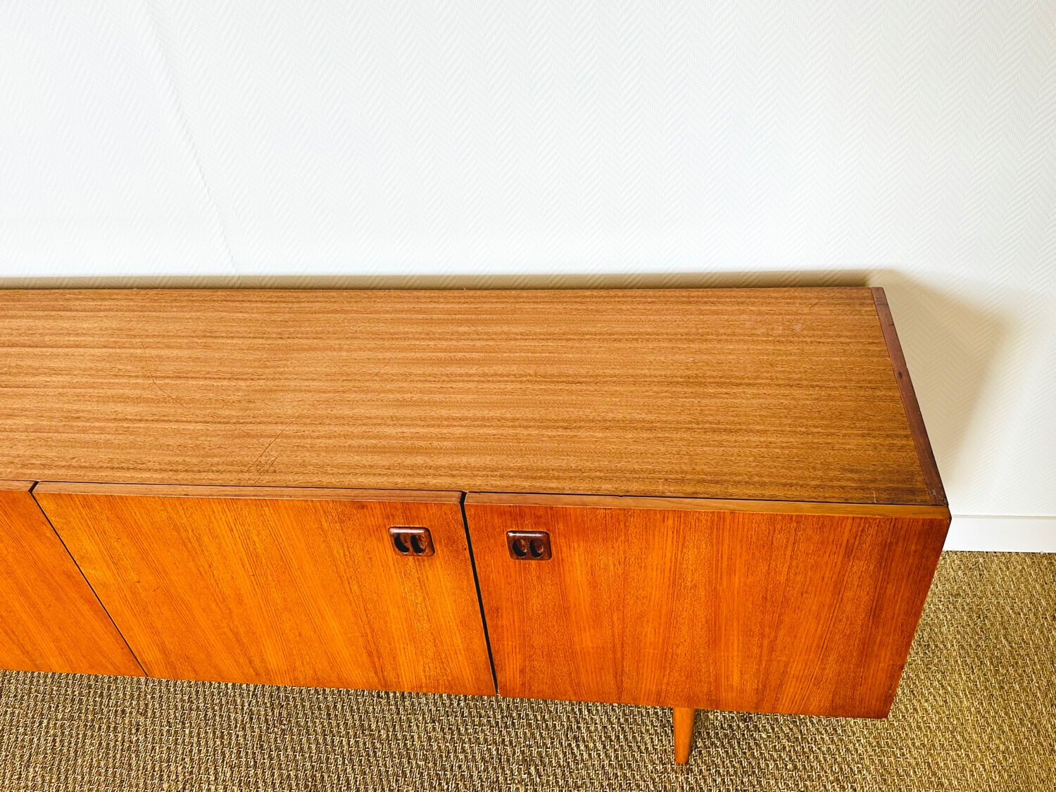 Scandinavian teak sideboard from the 1960s.