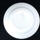 Round art deco faience dish of st amand no digoin