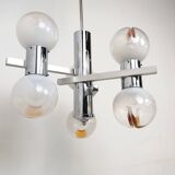 Vintage Mazzega chandelier, 1960s