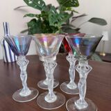 Bayel crystal liqueur glasses