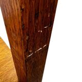Vintage wooden high table / bar table / side table
