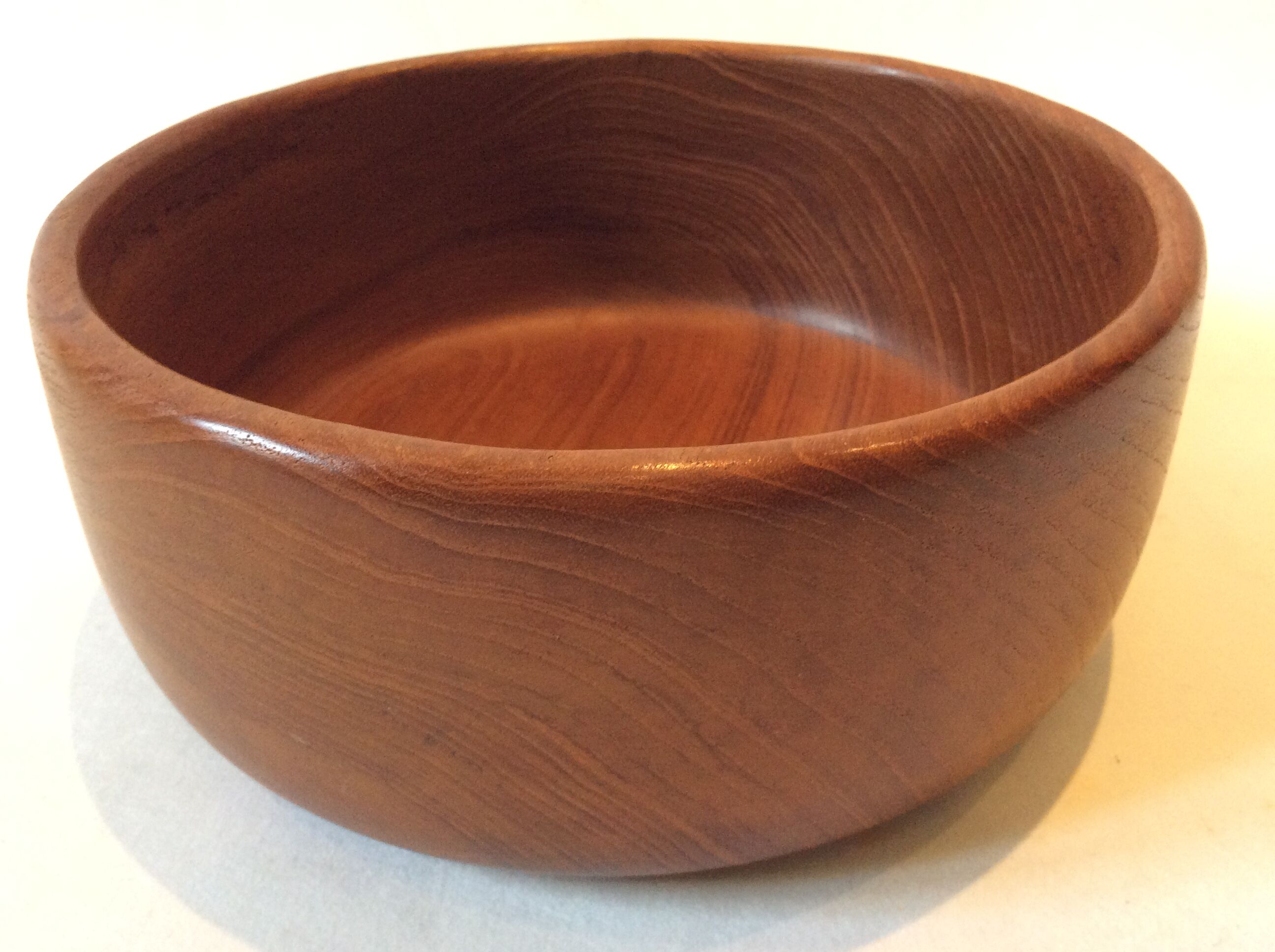 Scandinavian-style teak salad