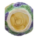 Vintage fruit basket in Sarreguemines slip