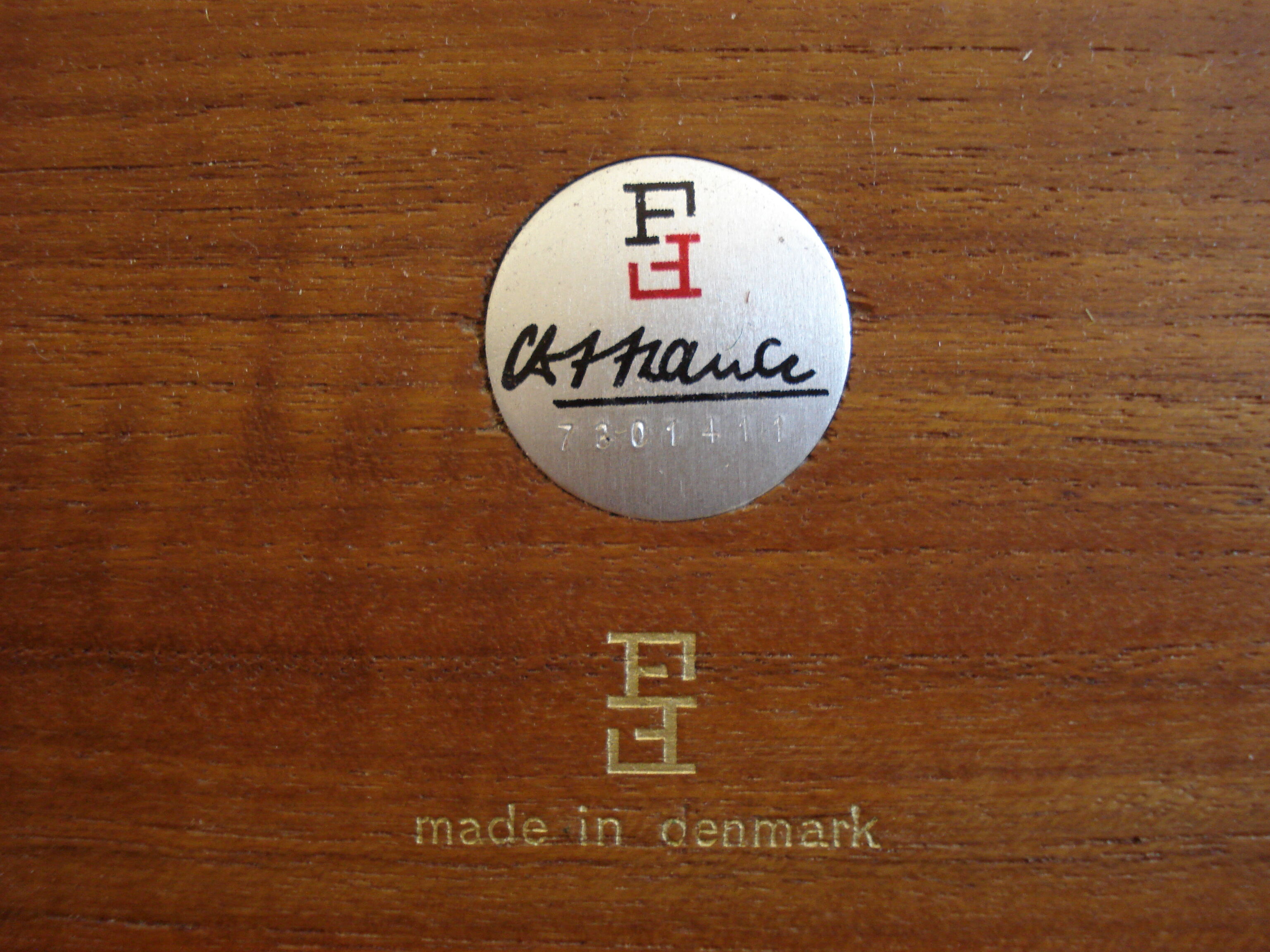 Ensemble de 2 fauteuils Senator en teck par Ole Wanscher pour France & Son, années 1960