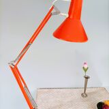 Lampe articulée art déco orange