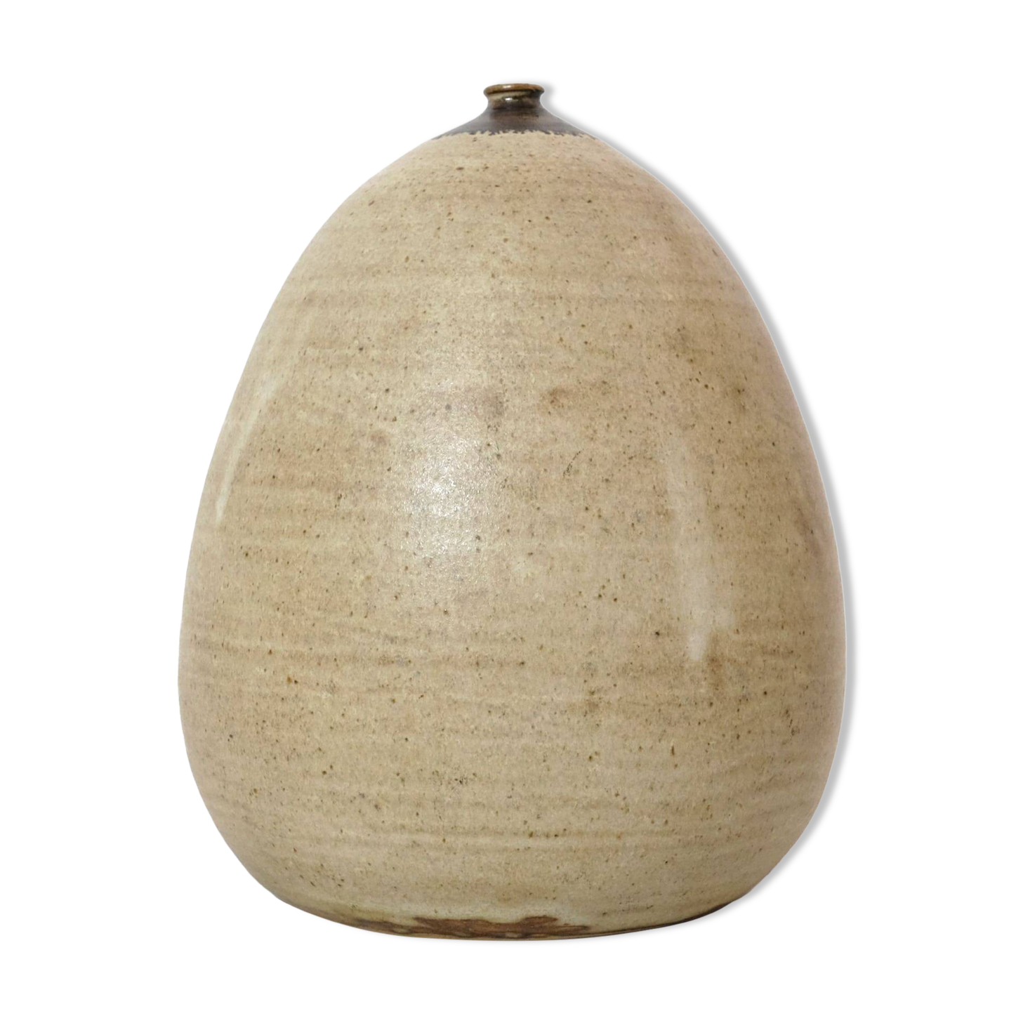 Glazed stoneware vase from the 60s-70s.