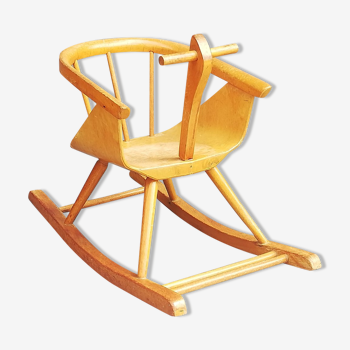 Baumann 60s rocking armchair for children