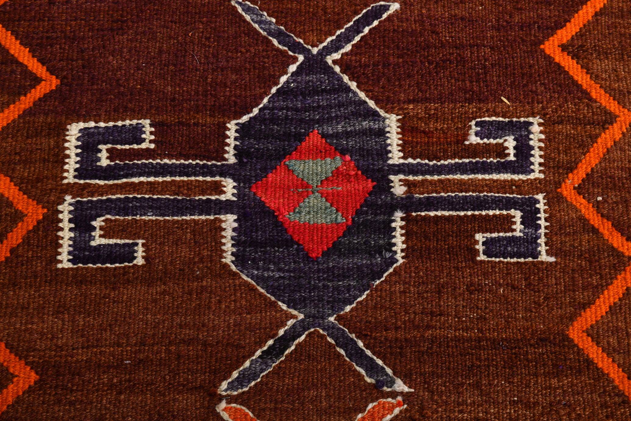 3x11 Anatolian Classic Kilim Runner Rug, 101x340Cm