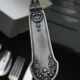 Housewife in silver metal 37 pieces