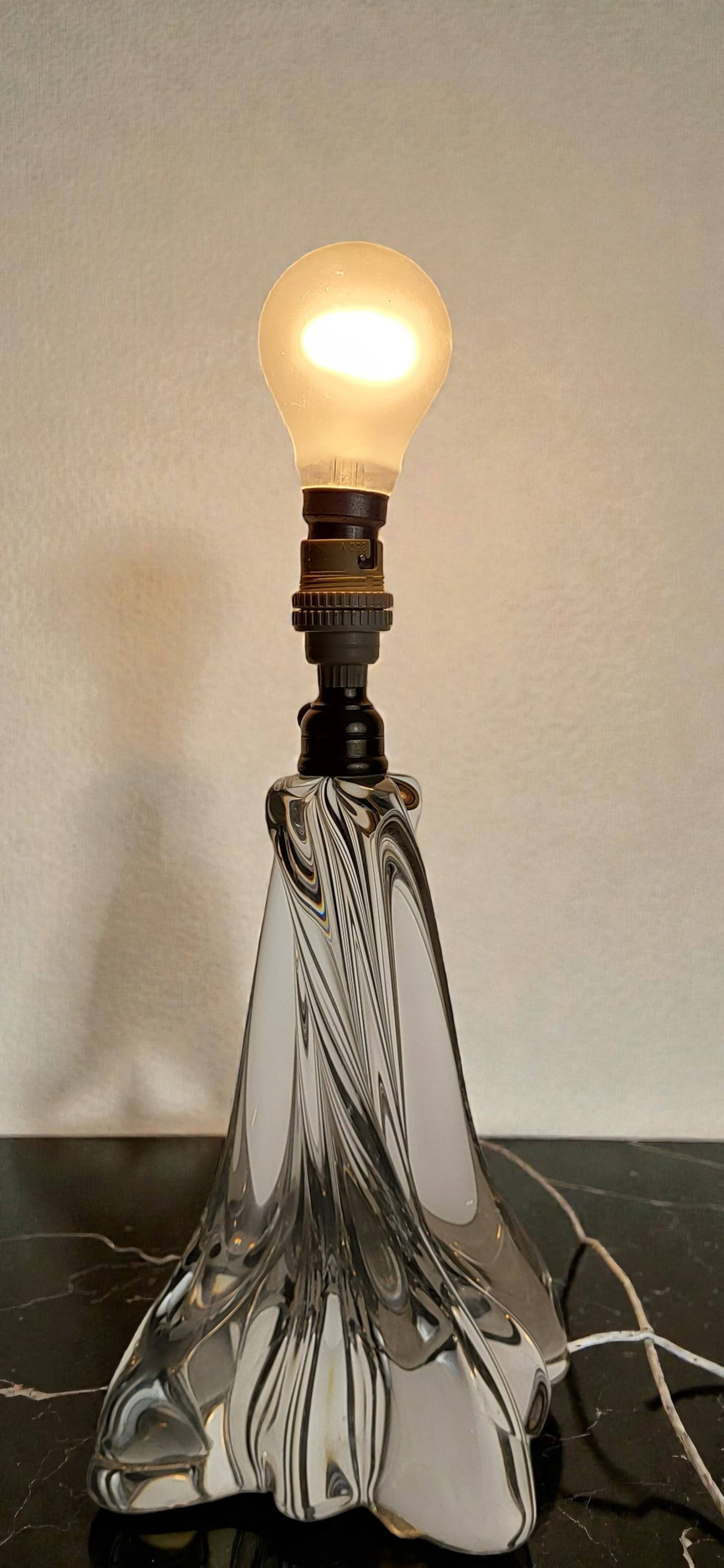 Baccarat crystal lamp