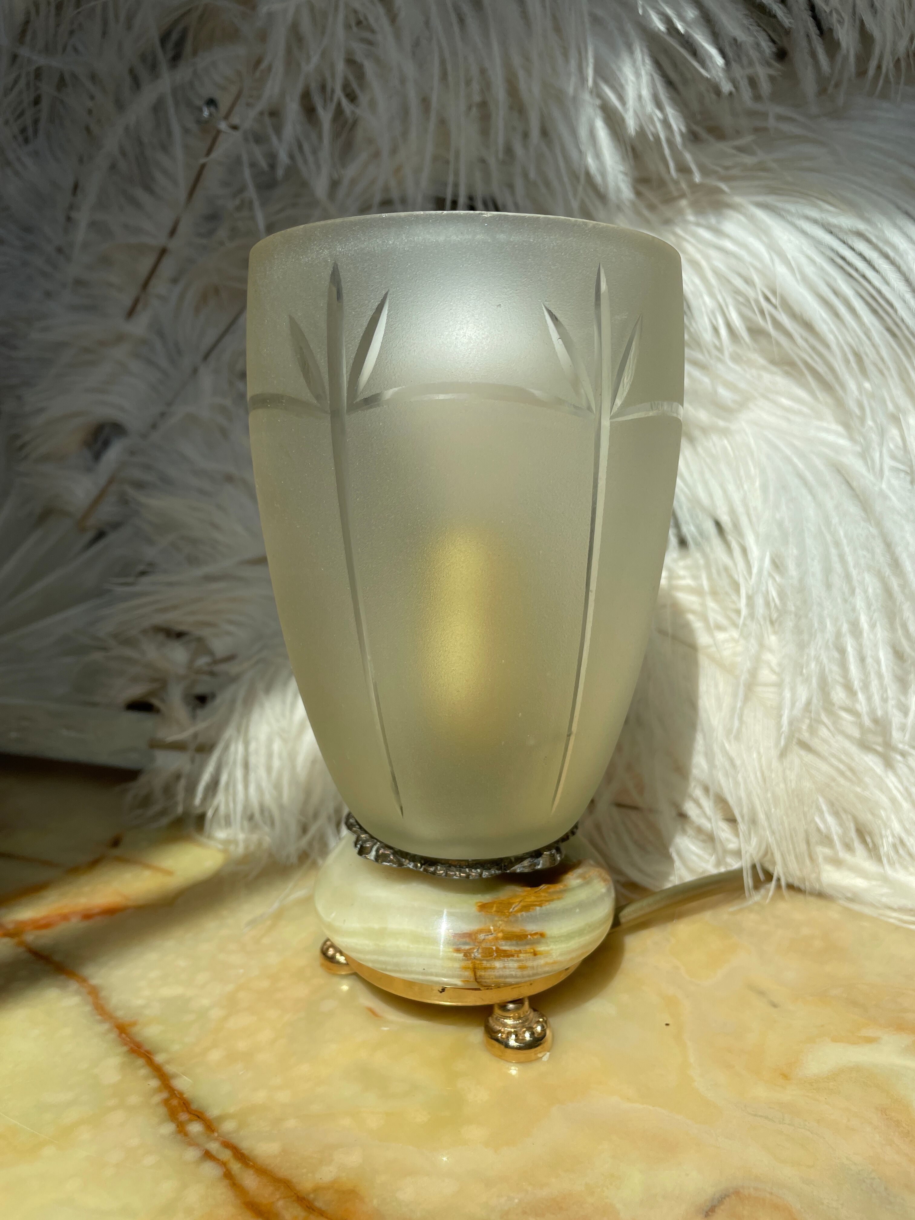 Upcycling table lamp inspired vintage