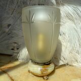 Upcycling table lamp inspired vintage