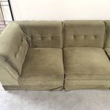 Large U shape modular sofa, 1970s