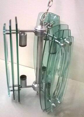 Italian pendant lamp made by Veca, 1960s