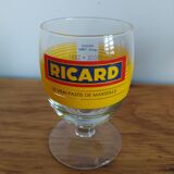 Set of 3 glasses ricard collector 75 years vintage