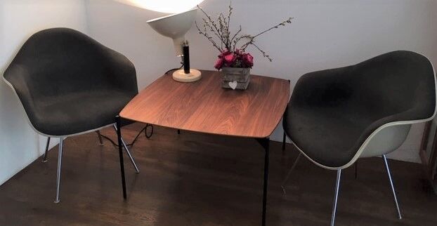 Pair dax armchairs Charles Eames for Herman Miller 1970