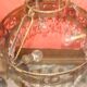 Chandelier in wrought iron from the "art deco" period (1925)