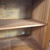 Vintage sideboard with coloured doors – Mid-century modern design, 1960s