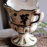 Ceramic pot cover vase Capodimonte, Naples