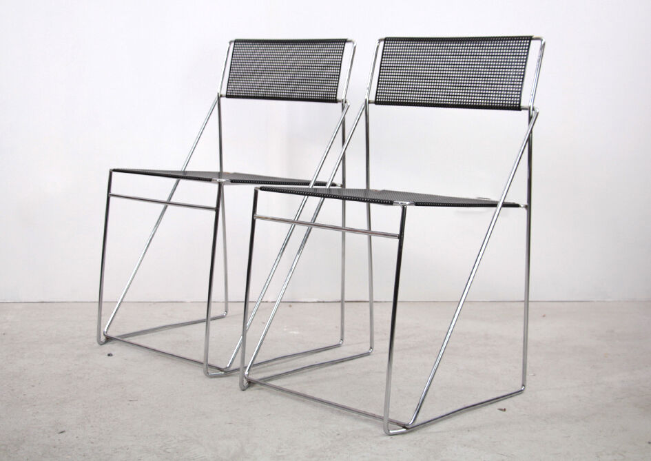 X Line chairs by Niels Jørgen Haugesen