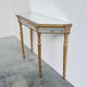 Deknudt mirrored console table and matching octagonal mirror, Belgium, 1980s