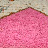 Handmade wool Berber rug 302 x 197 cm