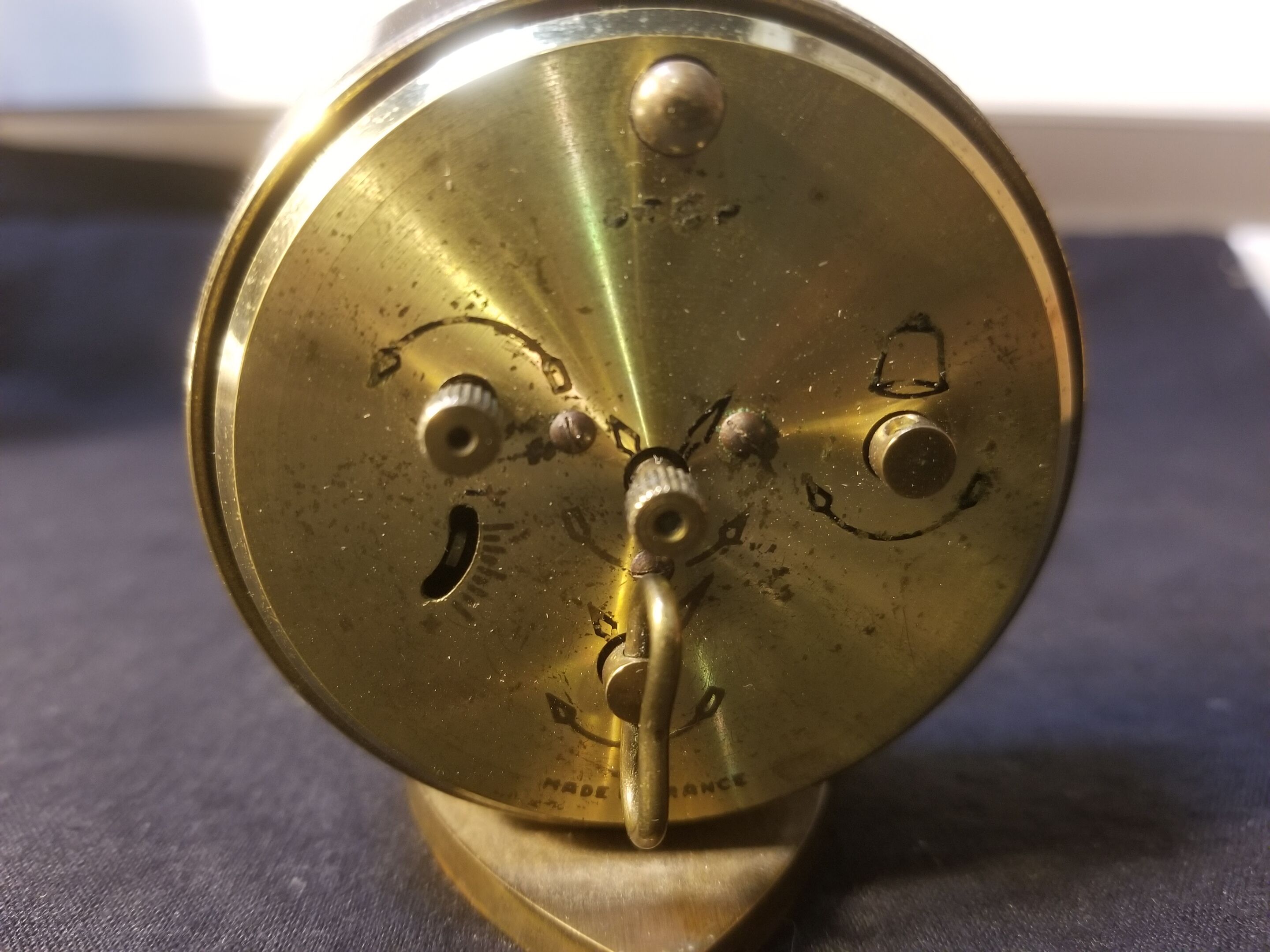 Mechanical vintage alarm clock Jaz Montric - 60s
