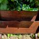 Wooden magazine rack