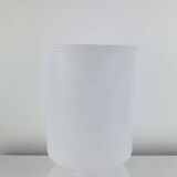 Vintage matte white glass lamp Lykta from Ikea.