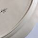 Sarreguemines ivory dish with oval godrons 38cm