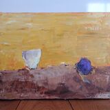 Modern painting - abstract still life