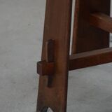 Modern Danish, side table / sculptural console in oak, 1940s