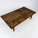 Table basse antique hollandaise en chêne, XIXe siècle