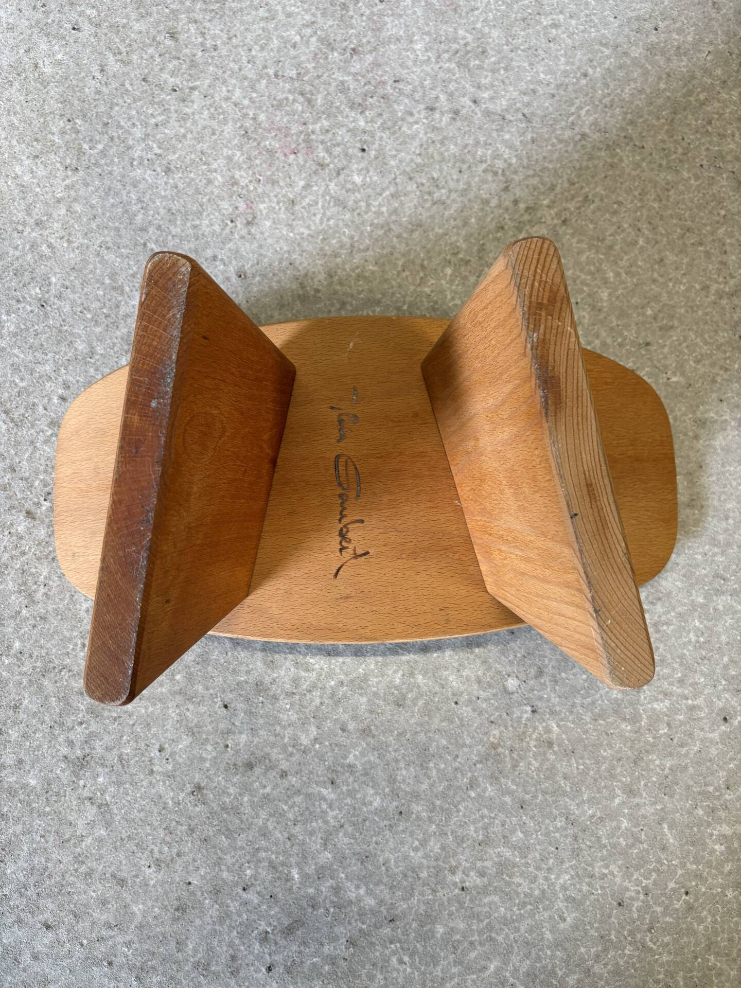 Tabouret de méditation SHOGGI par A. Gaubert, 1980