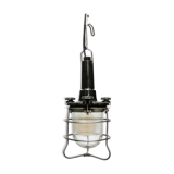 Black bakelite hand lamp