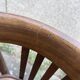 (Lot) 6 wooden bistro chairs