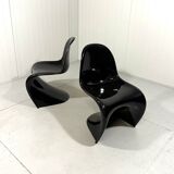 First edition Panton chairs by Verner Panton for Herman Miller 1960’s