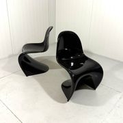 First edition Panton chairs by Verner Panton for Herman Miller 1960’s