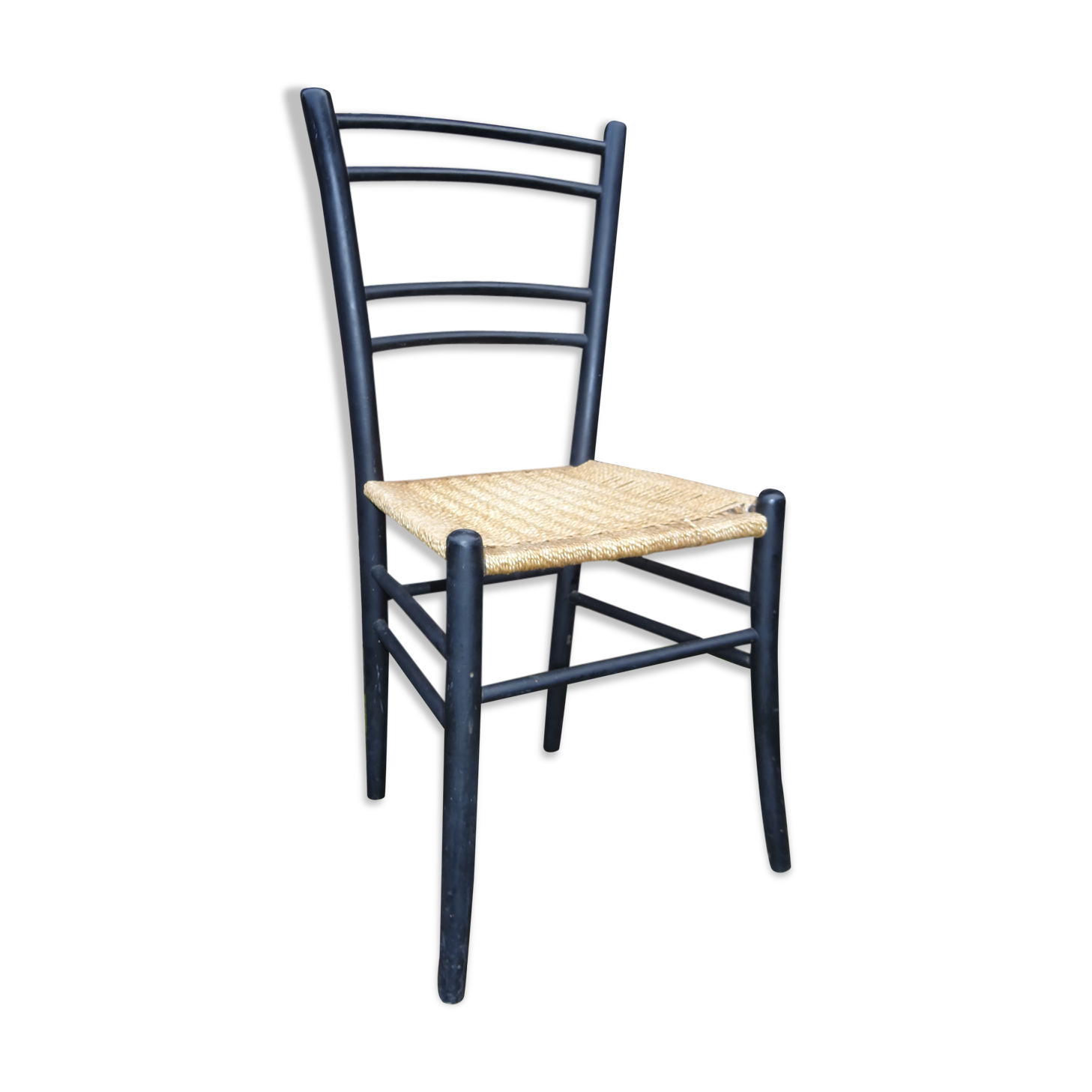 Chaise cordée italienne 60's