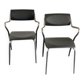 Pair of Effezeta Luna Dining Chairs