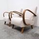 1930 Jindrich Halabala Bentwood Armchair in Beige