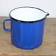 Enamelled sheet metal dosing broc
