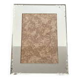 Beveled mirror photo frame 18 x 24cm 1940s