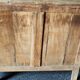 Parisian sideboard two doors, two drawers in natural wood