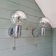 Pair of Space Age wall sconces, Motoko Ishii, Staff Leuchten, 1970