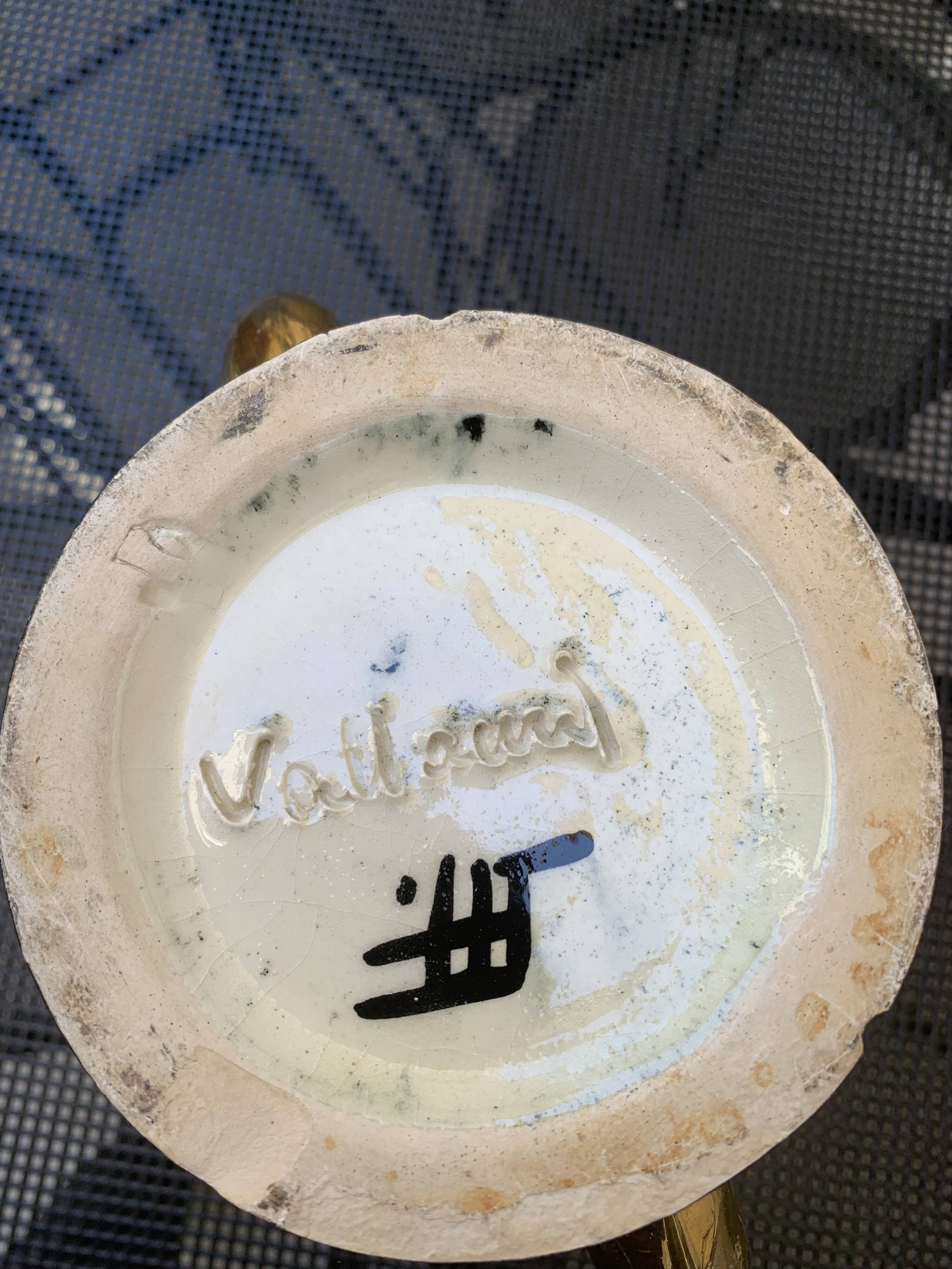 Vallauris ear vase from the 50s