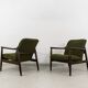 Pair Of Vintage Armchairs By Edmund Homa, Poland, 1960s