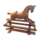 Ancien cheval anglais à bascule