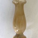 Pied de lampe en onyx vintage
